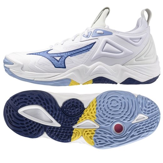 Buty Mizuno Wave Momentum 3 V1GA231297 białe ze sklepu ButyModne.pl w kategorii Buty sportowe męskie - zdjęcie 178364135