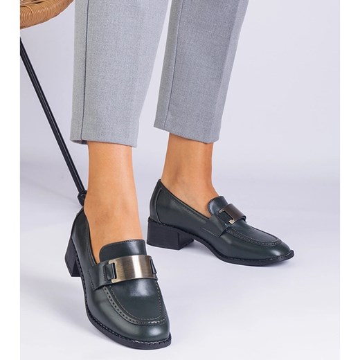 Półbuty damskie casual bez zapięcia