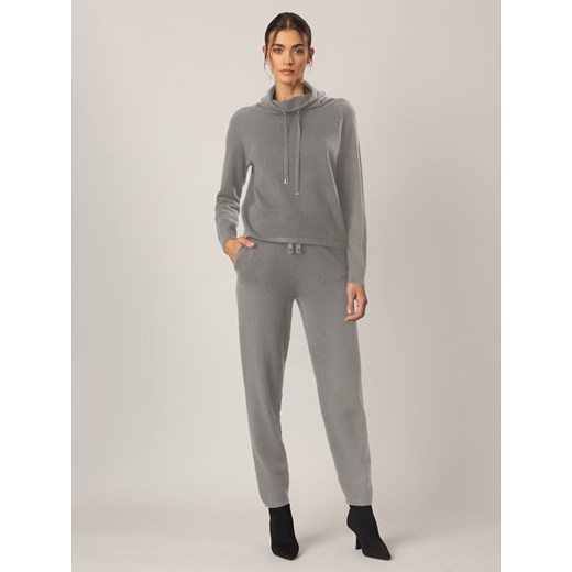 Sweter damski APART z okrągłym dekoltem z poliamidu 