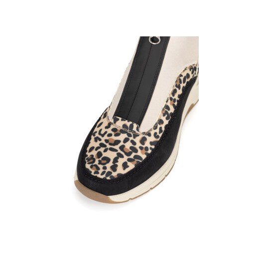 Buty sportowe damskie Rieker sneakersy sznurowane 