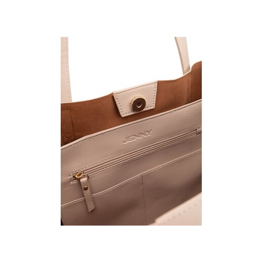 Shopper bag beżowa elegancka 