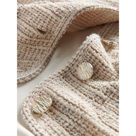 Reserved - Tweedowa marynarka z kieszeniami - wielobarwny Reserved 116 (5-6 lat) Reserved