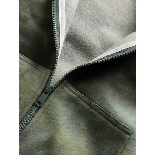 Bluza chłopięca Reserved zielona z poliestru 