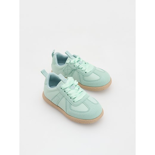 Reserved - Sneakersy z zapięciem na rzep - jasnozielony Reserved 26 Reserved