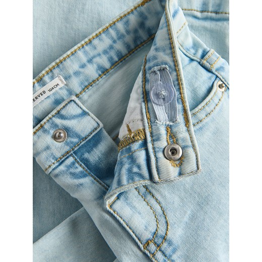 Reserved - Jeansy flare high waist - niebieski Reserved 92 (1 Reserved