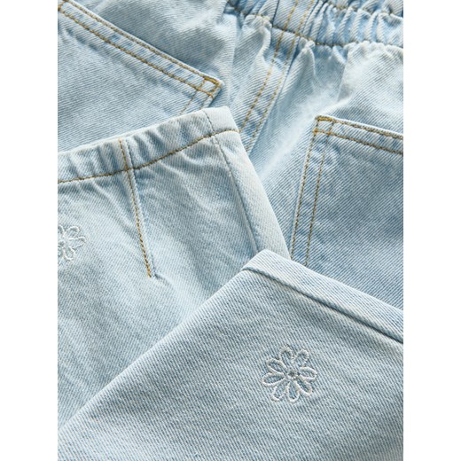 Reserved - Jeansy z haftem - niebieski Reserved 92 (1 Reserved