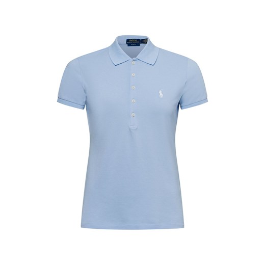 Polo Ralph Lauren Damska koszulka polo Kobiety Bawełna jasnoniebieski jednolity ze sklepu vangraaf w kategorii Bluzki damskie - zdjęcie 178368025