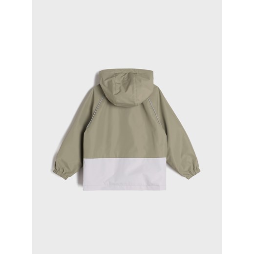 Sinsay - Kurtka z kapturem - zielony Sinsay 128 Sinsay