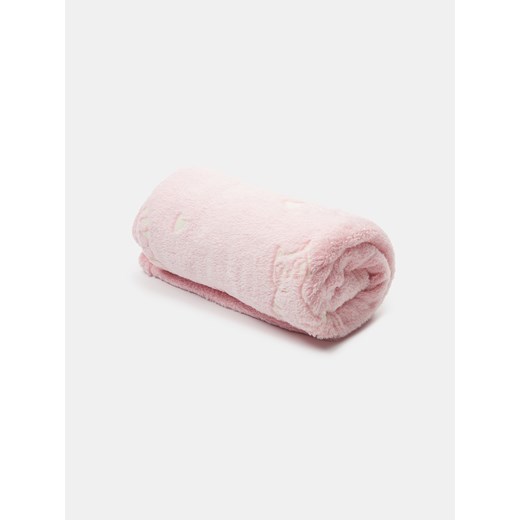 Sinsay - Koc świecący w ciemności - różowy Sinsay One Size Sinsay