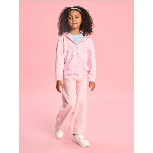 Sinsay - Bluza z kapturem w jednorożce - różowy ze sklepu Sinsay w kategorii Bluzy dziewczęce - zdjęcie 178371567