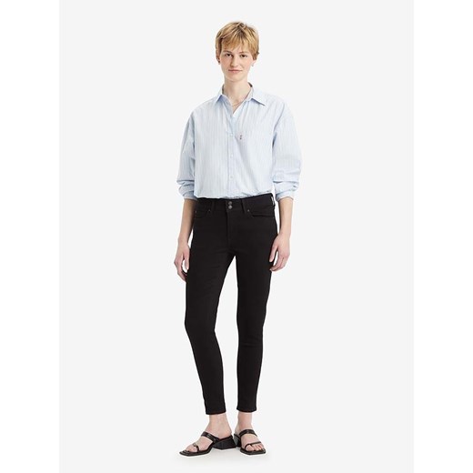 Levi&apos;s Dżinsy &quot;711&quot; - Skinny fit - w kolorze czarnym ze sklepu Limango Polska w kategorii Jeansy damskie - zdjęcie 178372096