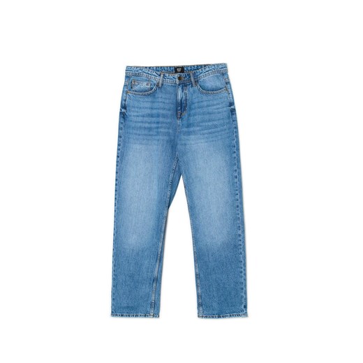 Cropp - Jeansy relaxed fit - niebieski Cropp 32/34 Cropp