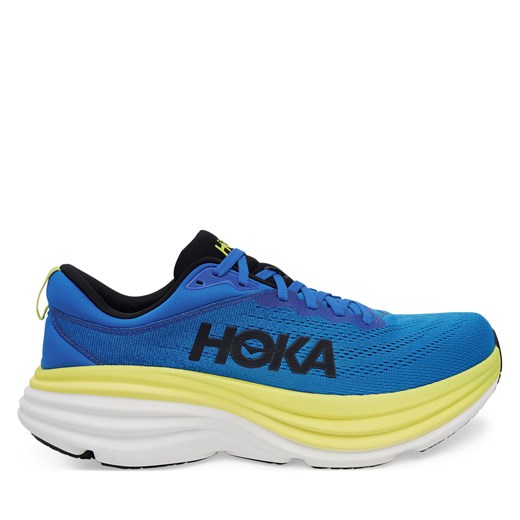 Buty do biegania Hoka Bondi 8 1123202 Niebieski ze sklepu eobuwie.pl w kategorii Buty sportowe męskie - zdjęcie 178374125