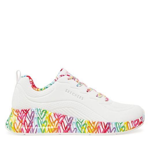 Sneakersy Skechers 177976/WMLT Biały Skechers 38.5 eobuwie.pl