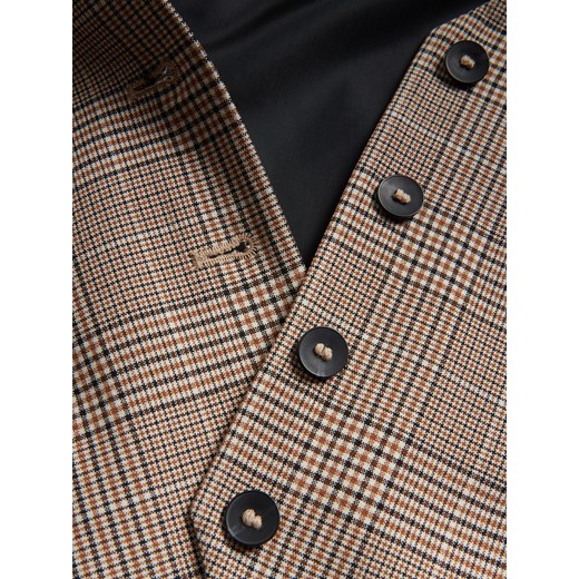 Reserved - Garniturowa kamizelka z wiskozą - wielobarwny Reserved XL Reserved