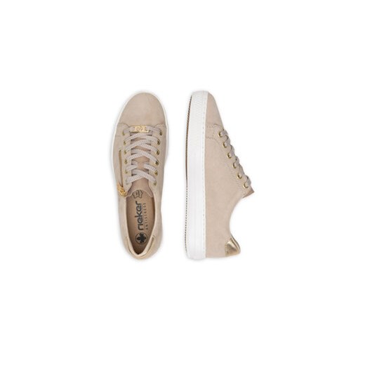 Rieker Sneakersy L59L1-60 Beżowy Rieker 42 MODIVO
