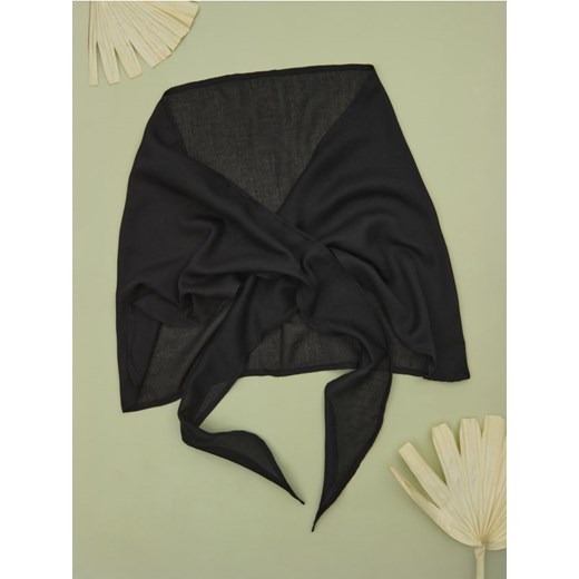 Sinsay - Pareo w klasycznej czerni - czarny Sinsay One Size Sinsay