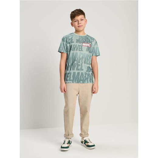 Sinsay - Koszulka Marvel - zielony ze sklepu Sinsay w kategorii T-shirty chłopięce - zdjęcie 178378075