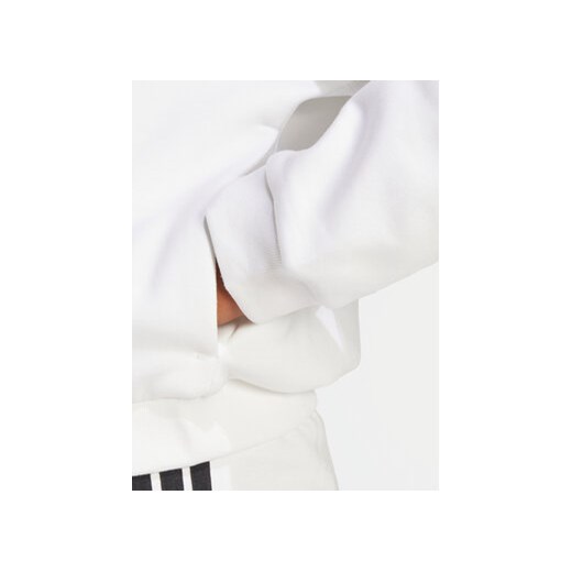 adidas Bluza Essentials Contemporary Logo JD9966 Biały Loose Fit L MODIVO
