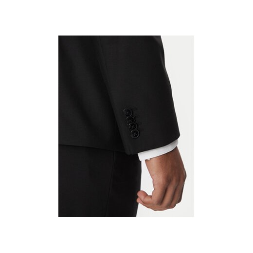 HUGO Garnitur Henry/Getlin232X 50530116 Czarny Slim Fit 54 MODIVO