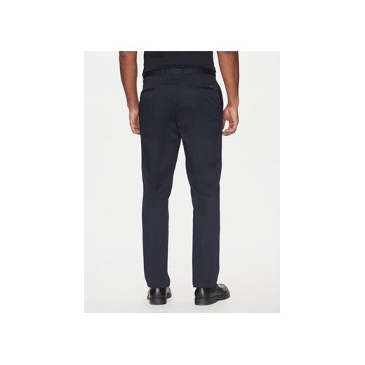 BOSS Spodnie materiałowe C-Genius 50534612 Granatowy Slim Fit 54 MODIVO