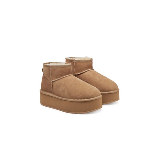 EMU Australia Śniegowce Stinger Micro Flatform W13082 Beżowy Emu Australia 42 MODIVO