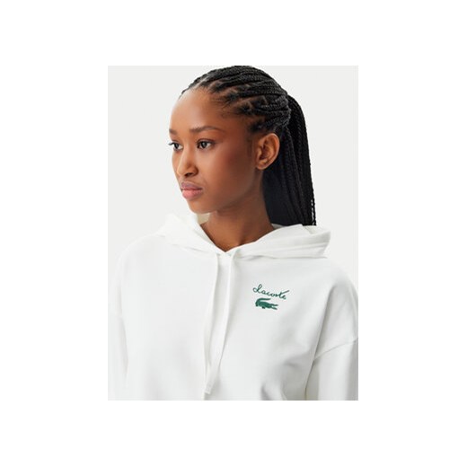 Lacoste Bluza SF2649 Biały Relaxed Fit Lacoste 36 MODIVO