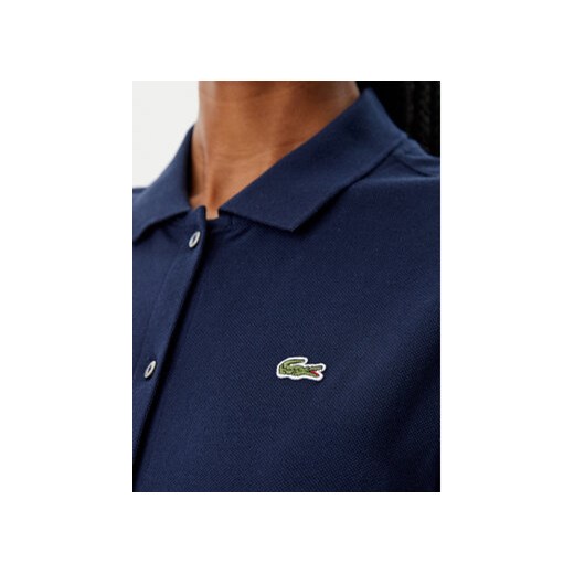 Lacoste Sukienka koszulowa EF9621 Granatowy Regular Fit Lacoste 40 MODIVO