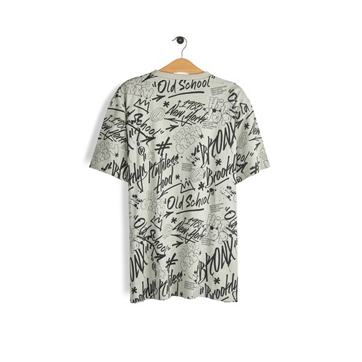 GATE Bawełniana koszulka z nadrukiem S ze sklepu gateshop w kategorii T-shirty męskie - zdjęcie 178381948