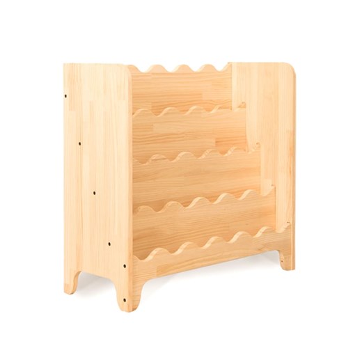 The Wild Hug Regał &quot;Wilma&quot; w kolorze jasnobrązowym - 70 x 75 x 30 cm ze sklepu Limango Polska w kategorii Meble dziecięce - zdjęcie 178382147