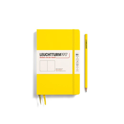 LEUCHTTURM1917 Notatnik w kolorze żółtym - B6+ ze sklepu Limango Polska w kategorii Akcesoria biurowe - zdjęcie 178382315