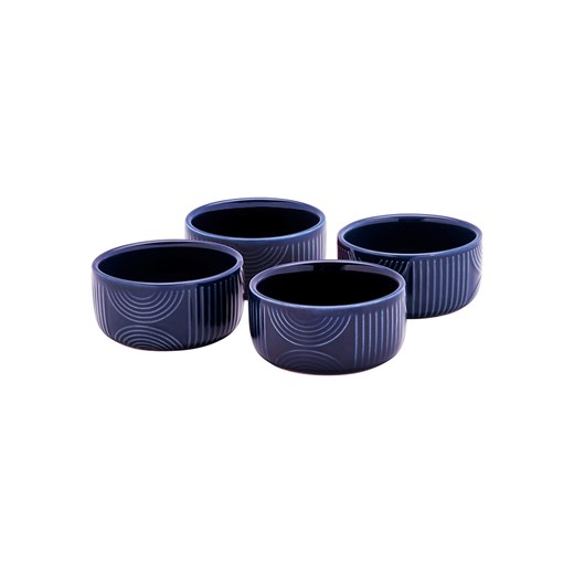 Maxwell &amp; Williams Formy (4 szt.) w kolorze niebieskim do zapiekania - Ø 8,5 Maxwell & Williams onesize wyprzedaż Limango Polska