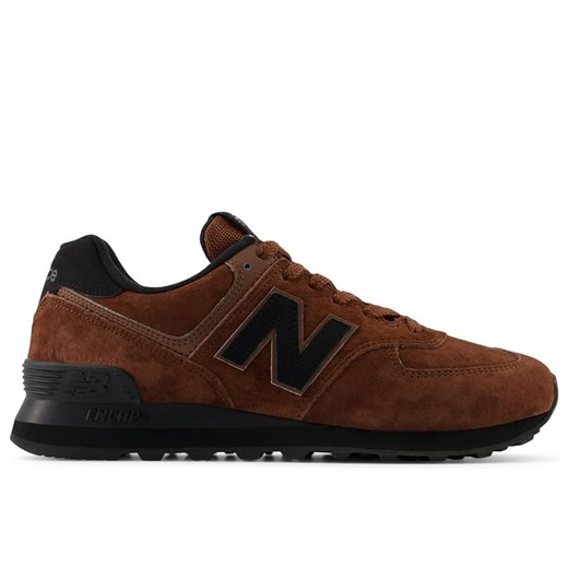 Buty New Balance U574LEB - brązowe ze sklepu streetstyle24.pl w kategorii Buty sportowe damskie - zdjęcie 178387409