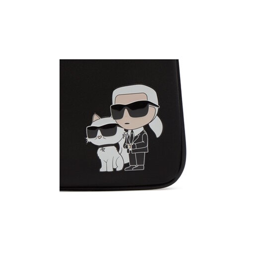 KARL LAGERFELD Torebka 240W3230 Czarny Karl Lagerfeld uniwersalny MODIVO