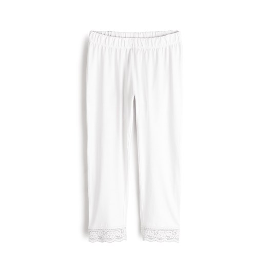 GATE 3/4 legginsy z koronką 34 ze sklepu gateshop w kategorii Spodnie damskie - zdjęcie 178389719