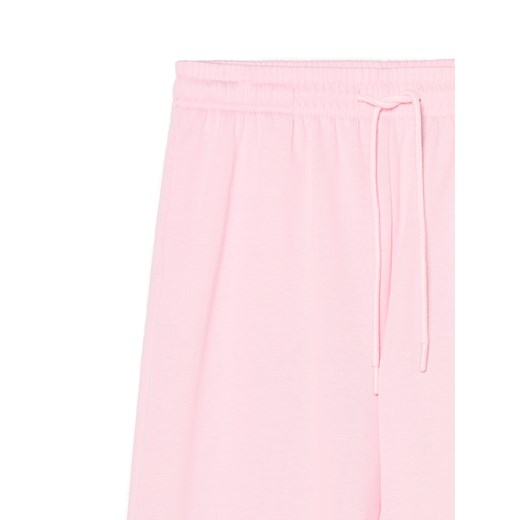 Cropp - Różowe dresowe joggery basic - różowy Cropp S Cropp