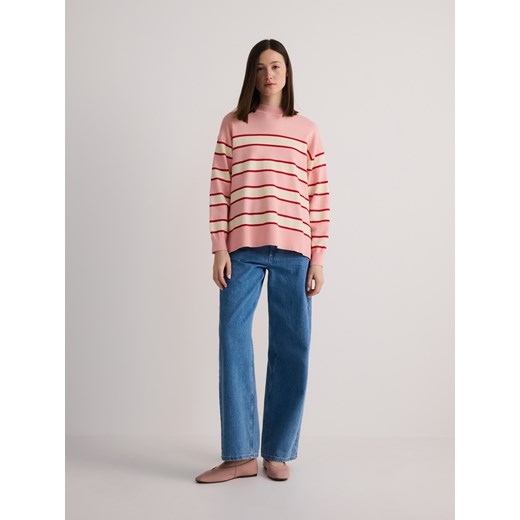Reserved - Sweter w paski - wielobarwny Reserved M Reserved