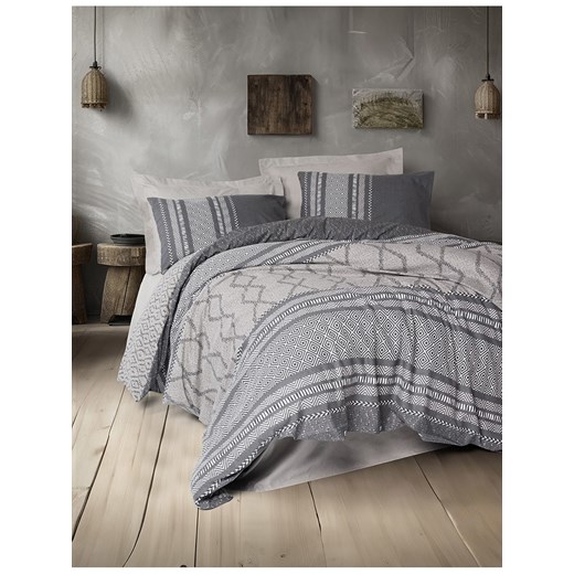 Colourful Cotton Komplet pościeli renforcé &quot;Tonnia&quot; w kolorze szarym ze sklepu Limango Polska w kategorii Pościele - zdjęcie 178392066