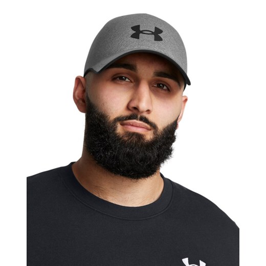 Czapka z daszkiem uniseks Under Armour StealthForm Uncrushable - szara ze sklepu Sportstylestory.com w kategorii Czapki z daszkiem męskie - zdjęcie 178393407