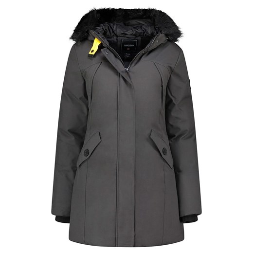 ANAPURNA Parka &quot;Cherifana&quot; w kolorze antracytowym ze sklepu Limango Polska w kategorii Kurtki damskie - zdjęcie 178393696