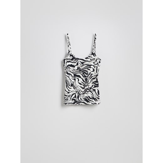 Bluzka damska Reserved na lato wielokolorowa 