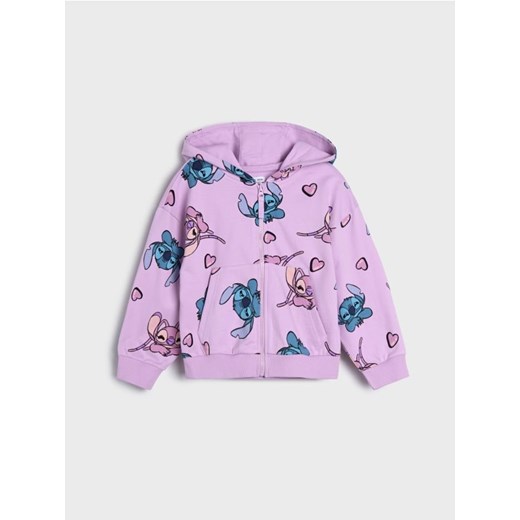Sinsay - Bluza z kapturem Stitch - fioletowy ze sklepu Sinsay w kategorii Bluzy dziewczęce - zdjęcie 178396468