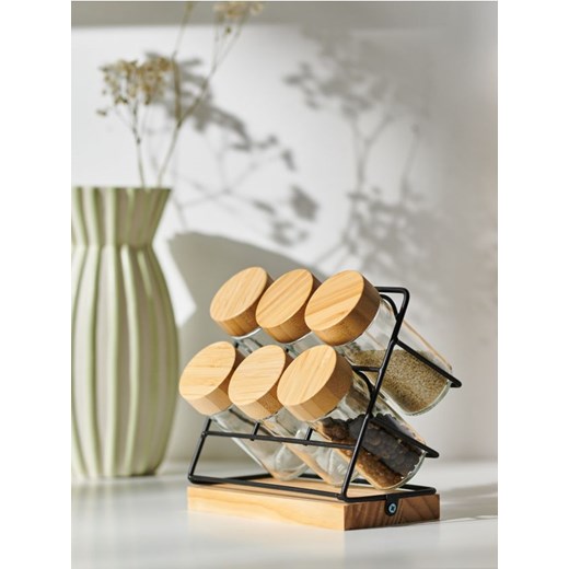 Sinsay - Pojemnik na przyprawy 7 pack - biały ze sklepu Sinsay w kategorii Pojemniki kuchenne - zdjęcie 178396526