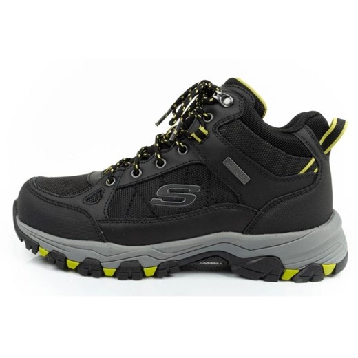 Buty sportowe Skechers Melano 204477/BLK czarne ze sklepu ButyModne.pl w kategorii Buty trekkingowe dziecięce - zdjęcie 178400416