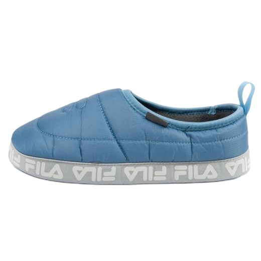 Kapcie Fila Comfider FFM0147.50056 niebieskie ze sklepu ButyModne.pl w kategorii Kapcie męskie - zdjęcie 178400438