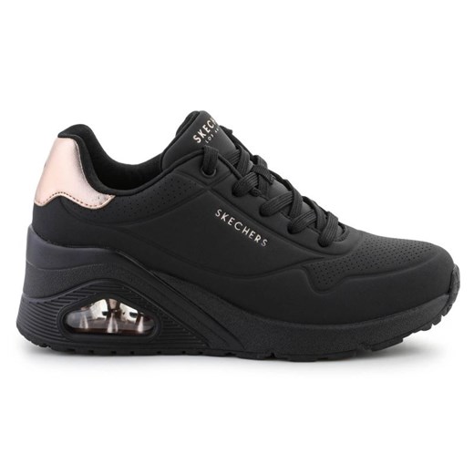 Buty Skechers Uno Wedge - Hi Steps 177520-BBK czarne ze sklepu ButyModne.pl w kategorii Buty sportowe damskie - zdjęcie 178400576