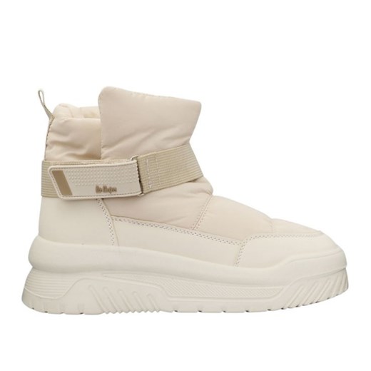 Buty Lee Cooper LCJ-24 beżowy ze sklepu ButyModne.pl w kategorii Śniegowce damskie - zdjęcie 178400695