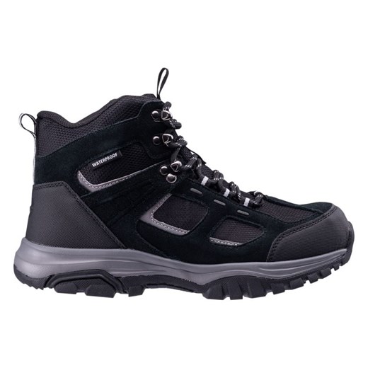 Hi-Tec Buty turystyczne Diroda Mid z membraną czarne ze sklepu ButyModne.pl w kategorii Buty trekkingowe dziecięce - zdjęcie 178400697