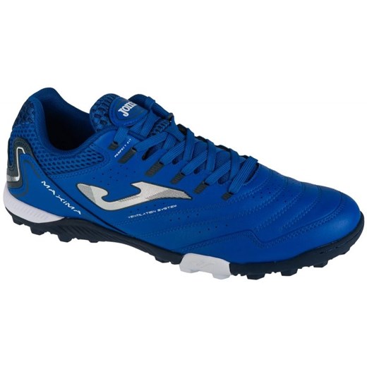 Buty piłkarskie Joma Maxima 2404 Tf MAXW2404TF niebieskie ze sklepu ButyModne.pl w kategorii Buty sportowe męskie - zdjęcie 178400765