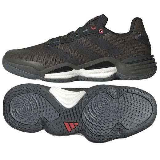 Buty do piłki ręcznej adidas Stabil 16 IE1085 czarne ze sklepu ButyModne.pl w kategorii Buty sportowe męskie - zdjęcie 178400776